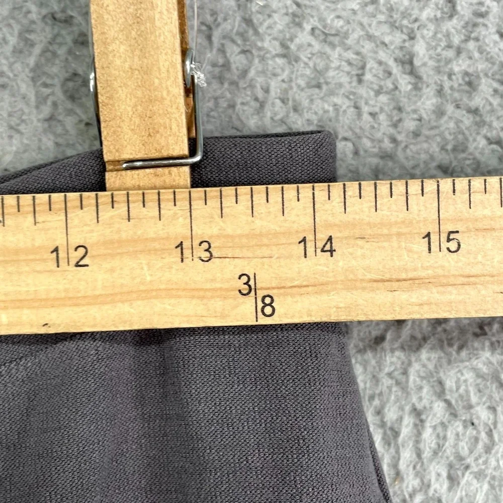 Eileen Fisher Ankle Pants Women 28x29.5* Gray Mid Rise Made in USA Casual Travel